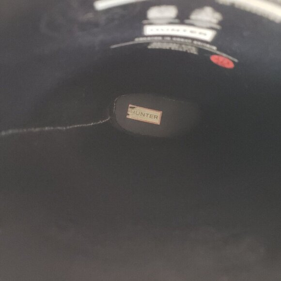 HUNTER Original Kids Classic Waterproof Tall Wellie Rain Boots Navy Blue - Picture 8 of 13